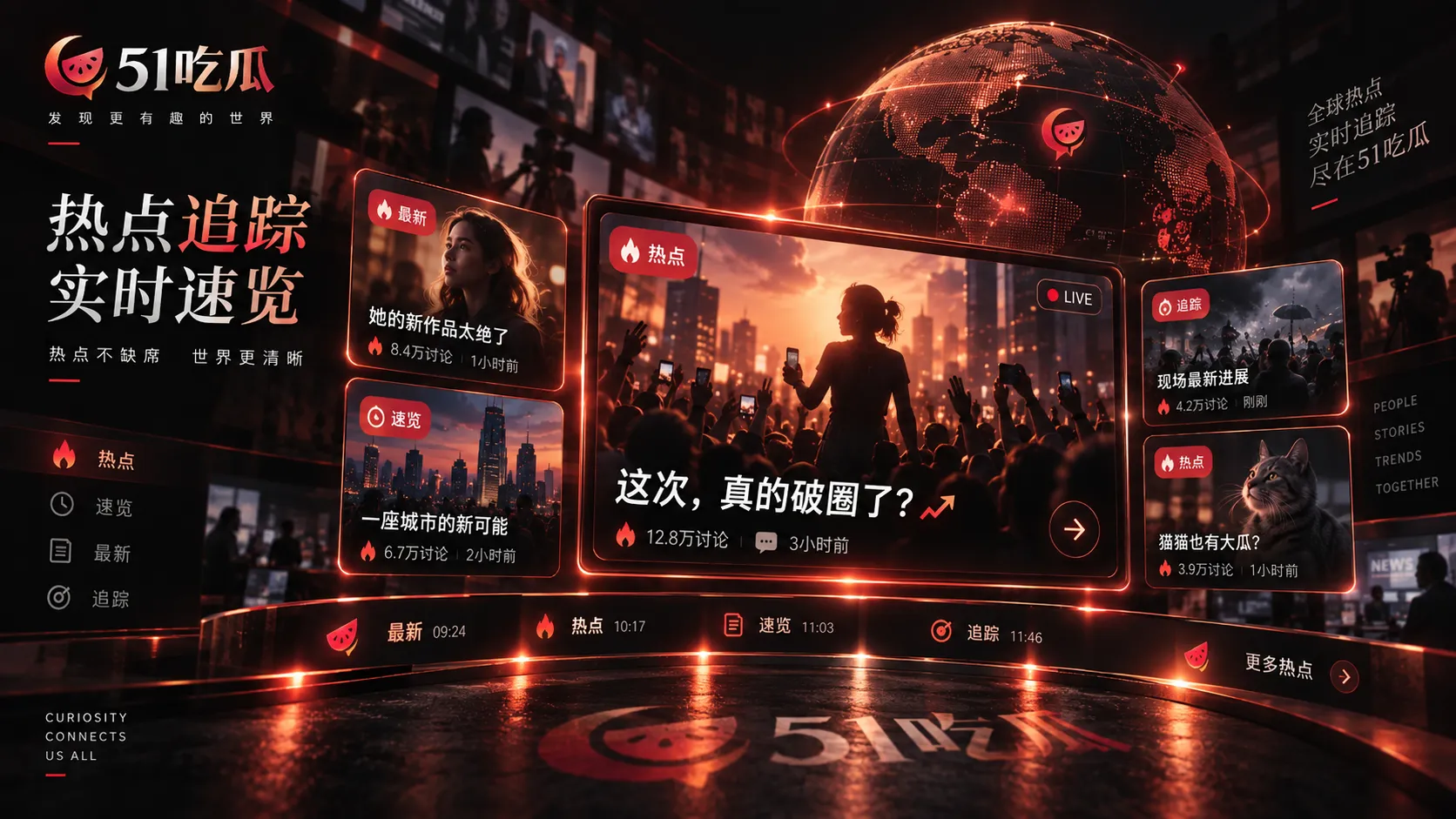 热点信息整理与时间线示意